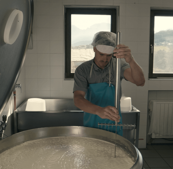 Unsere traditionelle Käserei in Steinegg / Südtirol